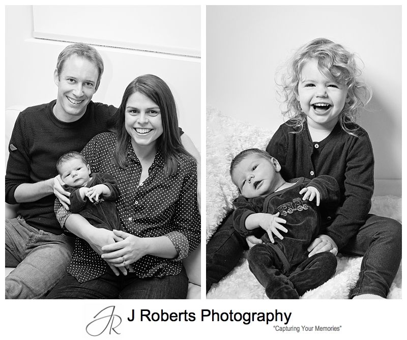 Sydney Newborn Baby Portrait Photographer Baby Portraits in the Family Home Northern Sydney